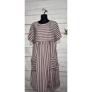 Women’s Polaram Boutique Striped Pocket Dress | Medium